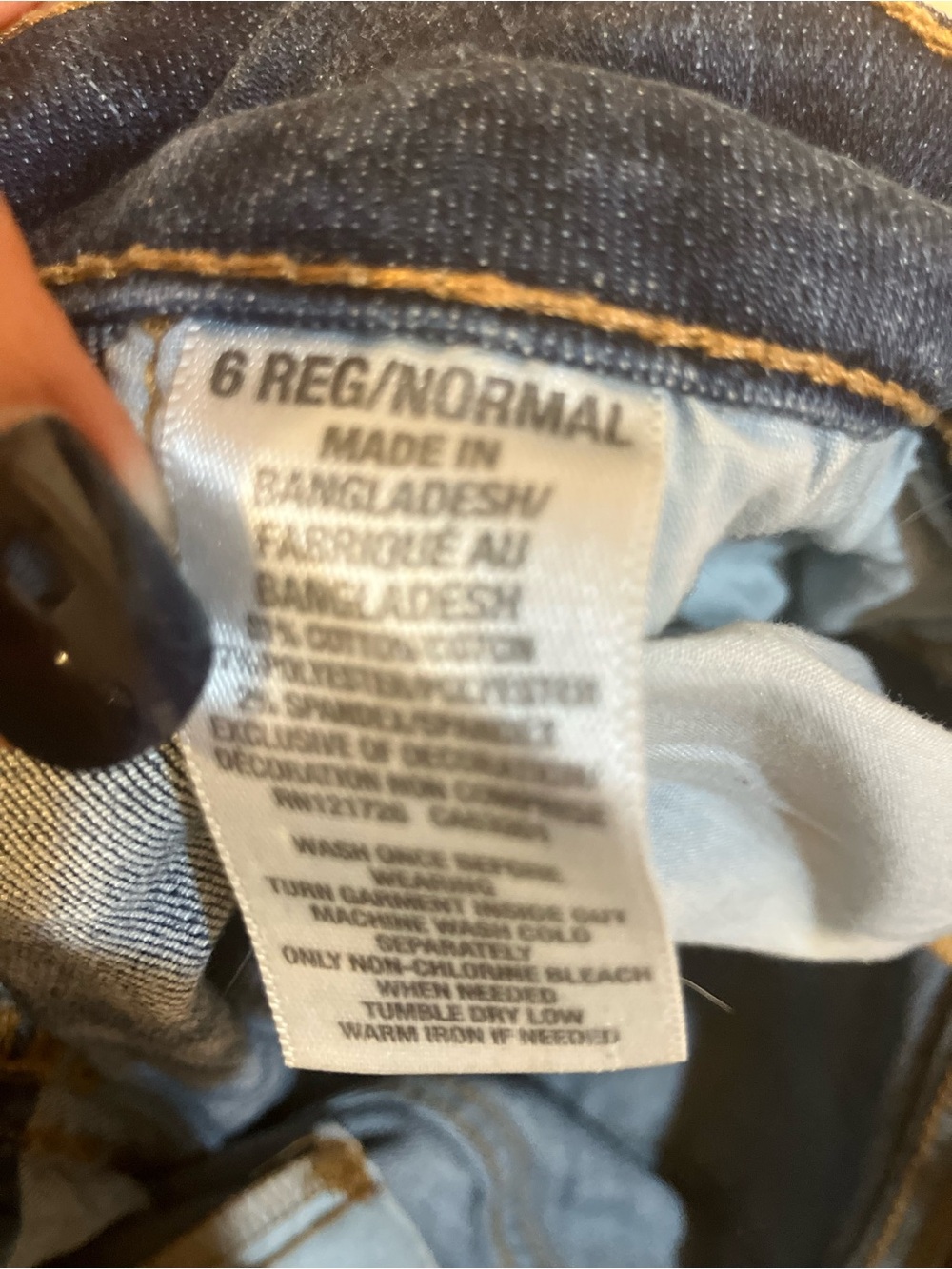 Aeropostale Jegging Skinny Jeans Blue Wash Size 6 Regular - Picture 5 of 8